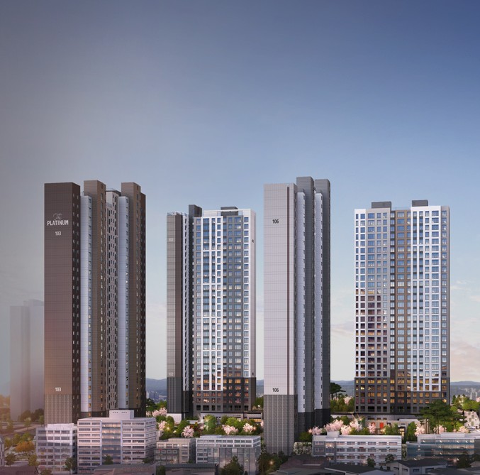 대전 쌍용 더플래티넘아파트 조감도-image3